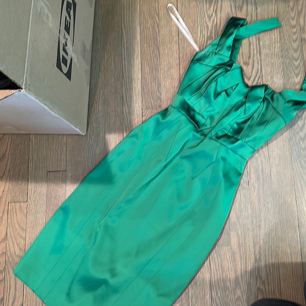Karen millen emerald green dress us4